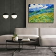 thumbnail image 6 of Epic Graffiti 'Landscape From Saint-Remy' by Vincent Van Gogh, Giclee Canvas Wall Art, 54"x40", 6 of 8