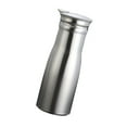 thumbnail image 4 of deevoka Stainless Steel Water Pitcher 100ml Cold Beverage Pitcher for Bar Party Home Gray Lid, 4 of 9