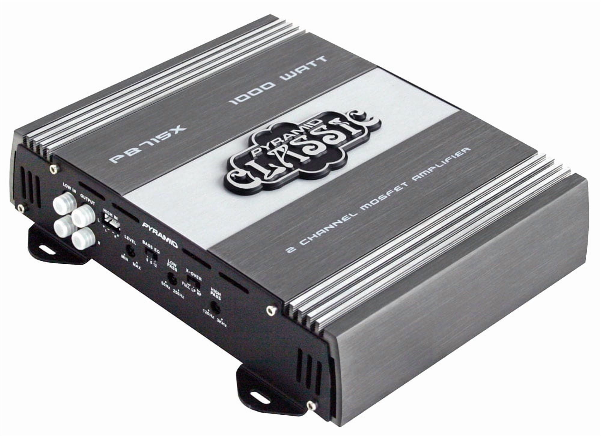 Amplificateur Mono Voiture Lanzar HTG137 - 2000W Max - 2 Ohm - Pour Subwoofer
