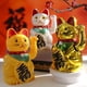 thumbnail image 1 of Adornos para puerta que abren la suerte con forma de gato que estrecha la mano Tienda eléctrica dorada Manualidades para el hogar Joyas chapadas en oro, 1 of 4