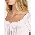 thumbnail image 4 of No Boundaries Puff Sleeve Peplum Top, Women’s XXS-XXL, 4 of 5