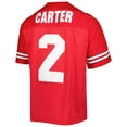 thumbnail image 3 of Men's Mitchell & Ness Cris Carter Scarlet Ohio State Buckeyes Authentic Jersey, 3 of 3