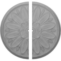 29 7/8"OD x 1"ID x 1 3/8"P Fairfax Ceiling Medallion, Two Piece (Fits Canopies up to 1")