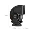thumbnail image 3 of TOPRenddon Portable Car Heater Defroster Fans New Upgrade 2 in 1 Cooling & Heating Car Heater 24V Car Heater Vehicle Electronic Air Fan Defrost Cigarette Lighter Plug Car Windscreen Heater, 3 of 9