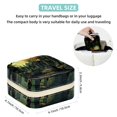 thumbnail image 5 of Halloween Cemetery Travel Portable Square Jewelry Stand, Earring Organizer, Ring Storage, Necklace Holder, Bracelet Stand - Suitable for Girls and Women, Travel Organizer Jewelry Boxes, 5 of 6