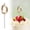 A, variant on Tall Gold Number Candle, 6.69 Inch Diamond Style Number 8 Candle for Cake Decoration