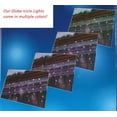 thumbnail image 2 of 100 Clear G30 Globe Icicle Christmas Lights - 9.5 ft White Wire, 2 of 3