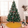 thumbnail image 7 of Sikiie Goldenrod 30-48 inches {designName} Print Christmas Tree Skirt Snowman Xmas Tree Skirt with Edge Christmas Decorations for Holiday Party48", 7 of 7
