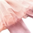 thumbnail image 4 of SYNPOS Little Girls Footless Leggings with Lace Ruffle Tutu Skirt Solid Pantskirt 0-5 Years, 4 of 9