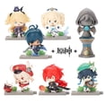 thumbnail image 4 of Genshin Impact figura de Anime Battlefield Heroes, Zhongli, Liyue, Keqing, Qiqi, Chongyun, modelo coleccionable, muñeca Kawaii, juguetes, regalos para niños, 4 of 4