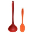 thumbnail image 1 of Los utensilios de cocina fijaron, utensilios de cocina del silicón de 2 piezas, utensilios de cocina antiadherentes amistosos y resistentes al calor, 1 of 5