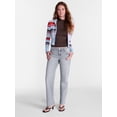 thumbnail image 2 of No Boundaries Zip Up Sweater, Women's XXS-XXL, 2 of 5