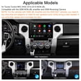 thumbnail image 2 of Estéreo de coche ASURE 13.1 2K Android 15 con CarPlay inalámbrico Toyota Tundra 2014-2019, 2 of 9