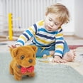 thumbnail image 5 of Toy Dog Children's Plushs Toy Walking Simulation Dog Dog Stall Electronic Puppy Pet with Interactive Functions Sound Effects for Kids Toys Gifts for Girls Boys Birthday Holiday Presents, 5 of 6
