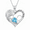 3-Mar, variant on Taioiat New Mom Gift Birthstone Necklace Sliver Mommy and Angel with Birthstone for Her, Jewelry Anniversary Birthday Gifts for Women Wife Mom Her