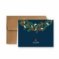 thumbnail image 2 of Paper Frenzy Blue Garland Traditional Christmas Holiday Cards with White Envelopes - 25 pack, 2 of 3