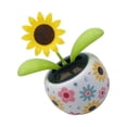 thumbnail image 1 of Inteprter Maceta con energía solar Columpio de baile Gadgets de alféizar Decoraciones interiores de automóviles Girasol Decoración de Decoración del hogar girasol, 1 of 6