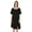 Black, variant on Inkmeso Nightgowns for WoMen's Short Sleeve W/ Round Neck Nightdress Jersey Tunic Loungewear