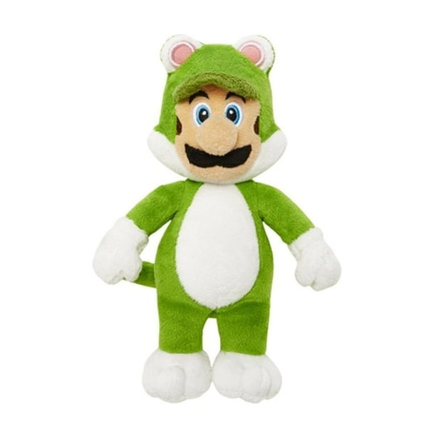Le Monde de Nintendo Mario Bros U Cat Luigi Peluche