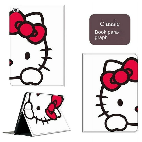 iPad protective case 9th generation 10.2 inch Hello Kitty Apple 3Air5 Tablet MINI6 anti-fall soft shell 8th generation 6 mini 4