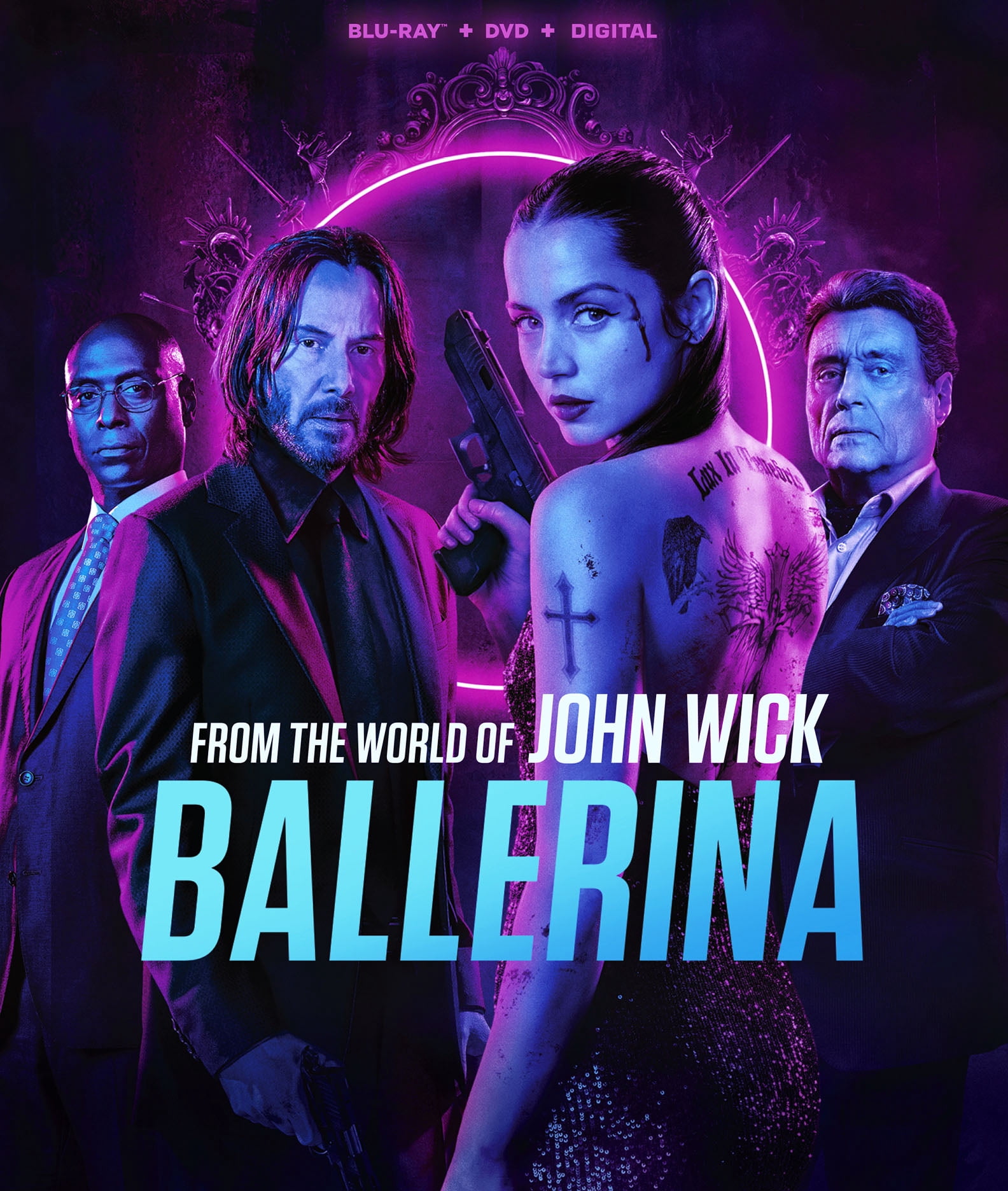 Ballerina: From the World of John Wick (Blu-ray + DVD + Digital Copy) Lionsgate, Action