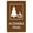 Warning Sign 3, variant on Action In The Event Of Fire Aluminum Sign 8"x12" - Rust Free, Easy-to-Read, Home Farm Outdoor Alert