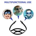thumbnail image 3 of TABLZONE 2-Pack Silicone Elastic Goggle Straps for Swimming, Comfortable Fit, and Anti-Aging Design, 3 of 8