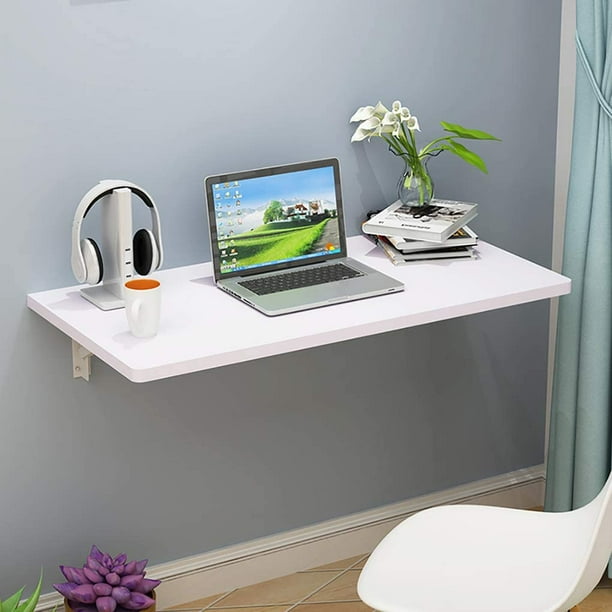 Winado Folding WallMounted DropLeaf Table,Wall Mounted Desk, Small