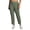 Basil, variant on Active Women's Weekend Pant, Lightweight Stretch Woven Quick Dry Clean Waisted Straight Leg Ankle Pant with Pockets