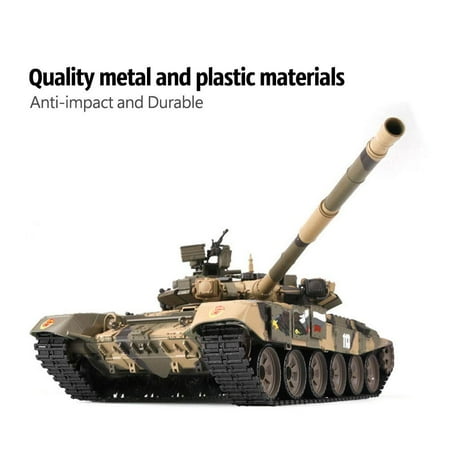 T 90 Tank Ymiko Anti-impact 1/16 Upgraded Metal Russian T90 RC Tank Model Tracks Sprockets 3938, RC Model Tank, Tank Model ()