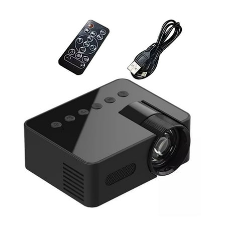 CSYANXING YT100 LED Projector for Multimedia Use - Movies, Music, Photos, USB, Type-C Interfaces