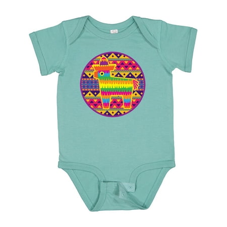 

Inktastic Pinata Cinco De Mayo Mexican Pattern Gift Baby Boy or Baby Girl Bodysuit