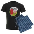 thumbnail image 6 of CafePress - Popsicle Stick Men's Dark Pajamas - Men's Dark Loose Fit Cotton Pajama Set, 6 of 7