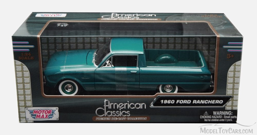 1960 Ford Ranchero Pickup Truck Green Motormax 79321 1