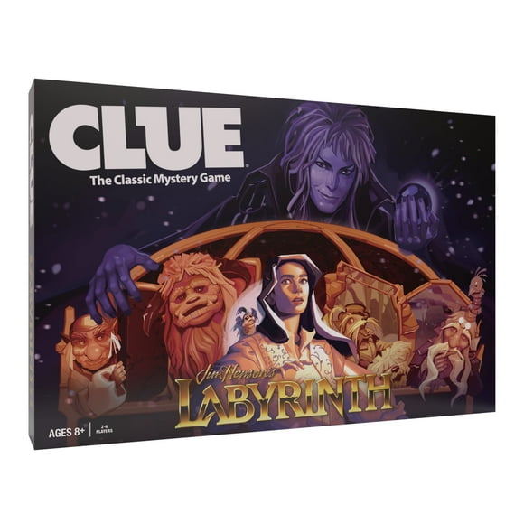 CLUE: Labyrinth | Solve The Mystery - Who Does Jareth Control, Where is Toby, and What Object is Used | Collectible Clue Game Based on Jim Hensons Labyrinth | Officially-Licensed Game