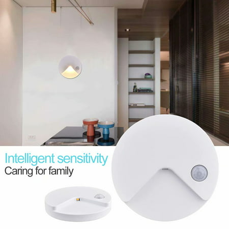Motion Sensor Light, USB Charging LED Indoor Night Light for Staircase, Closet, Cabinet, Hallway, Bathroom, Kitchen,