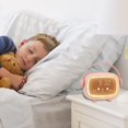 thumbnail image 4 of Reloj despertador digital CHAO para niños con luz rosa, alarma de cuenta regresiva, volumen ajustable, 4 of 5