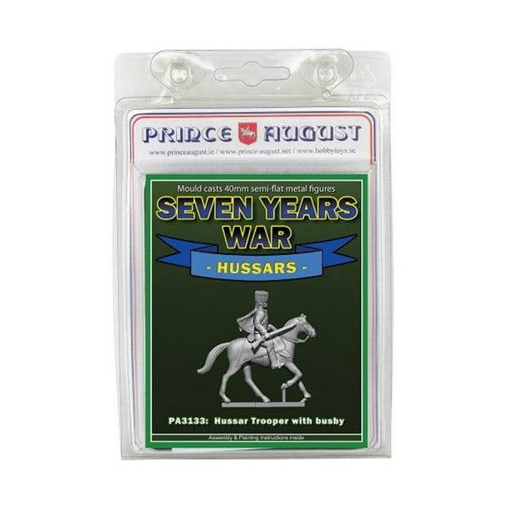 Prince August Hussar Trooper w/Busby Moulds New