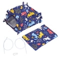 thumbnail image 3 of Bird Bed Hook Design Save Space Foldable Portable Soft Comfortable Hangable Bird Tent for Home Travelling, 3 of 14
