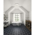 thumbnail image 4 of Good Housekeeping Yorkshire Bathroom Ventilation Fan with Light, Satin White, 4 of 6