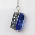 thumbnail image 2 of GEMHUB 35.00 Gram Blue Topaz Gemstone Pendant Cushion Shape Fine 925 Sterling Silver Pendant For Birthstone for Women, Unique Fashion Delicate Jewelry Birthday Gifts, 2 of 4