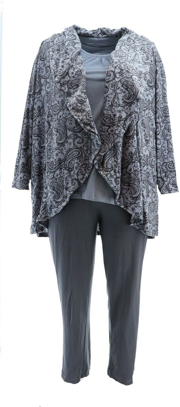 long velour cardigan
