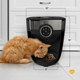thumbnail image 4 of Feeder-Robot by Whisker, Black with Smoke-Grey Hopper; Smart, Automatic Pet Feeder, Feed Your Cat and Dog from Anywhere, Designed & Assembled in USA, 4 of 4