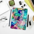 thumbnail image 7 of FMSHPON Galaxy Astrology Print Clipboard Hardboard Wood Nursing Clip Board and Pull for Standard A4 Letter 13x9 inches, 7 of 7