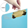 thumbnail image 4 of GZHJMY Blue Solid Color Clipboard,Standard A4 Letter Size Hardboard Office Clipboards with Low Profile Clip for Classrooms, Offices,Students-Silver Clip42 Whiteboard Clipboards, 4 of 7