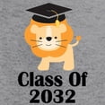 thumbnail image 3 of CafePress - Class Of 2032 Graduate (Lion) Zip Hoodie - Zip Hoodie, Classic Hooded Sweatshirt with Metal Zipper, 3 of 4