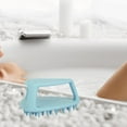 thumbnail image 6 of Beard Brush for Men ,Shower Brush Silicone, Flexible ,Face Beard Scrubber ,Ergonomic ,Men Facial Cleansing Brush for Gifts for Father Light blue, 6 of 9
