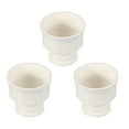 thumbnail image 1 of 3 Pcs Réducteur de Conduit (3 Pouces à 2 Pouces) - Adaptateur de Conduit Rond Réducteur de Tuyau Connecteur de Tuyau, Compatible avec DWV (Drain, Déchets et Évent) Ventilation d'Air, Blanc, 1 of 6