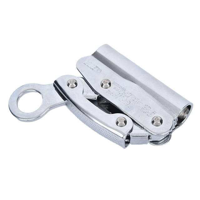 ZheElen Rock Climbing Self Locking Anti Fall Rope Grab Grab Fall Device,the fall for Tree Arborist Work Swivel Hook
