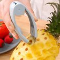 thumbnail image 2 of Pebbuoy Pineapple Corer And Slicer Multifunctional Pineapple Eye Remover Cutter Strawberry Stem Remover Tool Stainless Steel Precision Blades Ergonomic Handle Easy Use Kitchen Essential, 2 of 6
